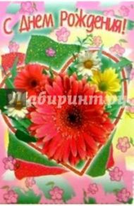 6Т-089/День рождения/открытка вырубка
