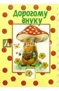 3Т-312/Дорогому внуку/открытка-вырубка двойная
