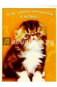З-069/Нескромный вопрос/открытка двойная