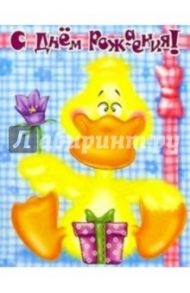 К-027/День рождения/открытка двойная