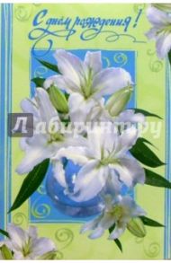 5062/День рождения/открытка двойная