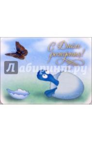 30047-2Т/С днем рождения/открытка двойная