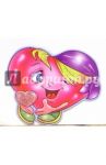 7Т-040/мини-открытка сердечко