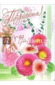 1ВКТ-027/Поздравляем/открытка-гигант вырубка