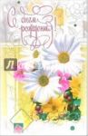 3ВКТ-105/День рождения/открытка-вырубка двойная