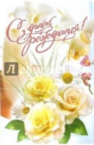 3ВКТ-139/День рождения/открытка-вырубка двойная