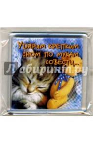 Сувенир на магните. Ударим крепким сном по мукам совести...