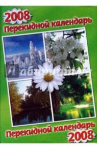 Календарь перекидной на 2008 год (зеленый)