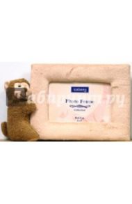 Фоторамка с игрушкой PL 6309-monkey (обезьянка), ткань