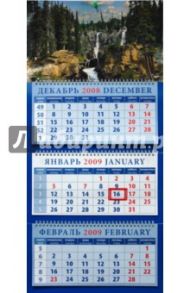 Календарь 2009 Водопад (16810)