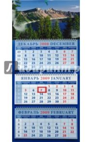 Календарь 2009 Красивый вид (16814)
