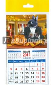 Календарь 2011 "Кролик с золотом" (20137)