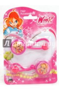 Резинка для волос, круглая Winx, 2 штуки (10352)
