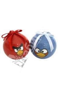 Набор шаров "Angry birds" с подсветкой 2 шт (Н88682)