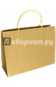 Пакет подарочный "Полосы" (40х14х30 см) (40125)