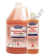 Шампунь Розовый Pawsitively Pink Shampoo Алое вера, Масло Макадамии и Оливы Davis США