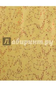Бумага крафт "Красные созвездия" (76686)