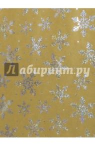 Бумага крафт "Серебряные снежинки" (76694)