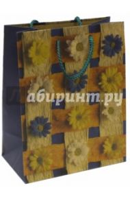 Подарочный пакет (крафт, 180х227х100 мм) (МК-010)