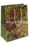 Подарочный пакет (крафт, 180х227х100 мм) (МК-004)