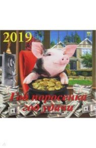 Календарь 2019 "Год поросенка - год удачи" (70921)