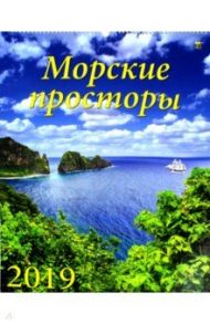 Календарь настенный на 2019 год "Морские просторы" (13909)