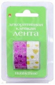 Клейкая лента декоративная. Вид 6 (15 мм х 5 м, 2 дизайна)
