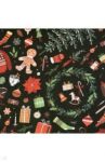 Бумага упаковочная "Dark Xmas" (1099095)