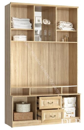 Зеркало к шкафу многоцелевому ЯН-35 (1шт.) "Янна"