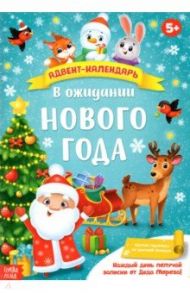 Адвент-календарь с плакатом В ожидании Нового года