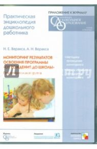 Мониторинг результатов освоения программы "От рождения до школы". Подготовительная группа (CD) / Веракса Николай Евгеньевич, Веракса Александр Николаевич