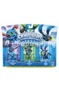 Skylanders. Wrecking Ball, Stealth Elf, Sonic Boom