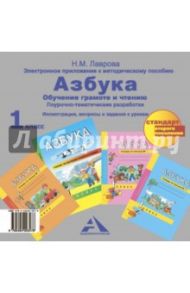 Азбука. Электронное приложение к метод. пособию. 1 класс. ФГОС (CD) / Лаврова Надежда Михайловна