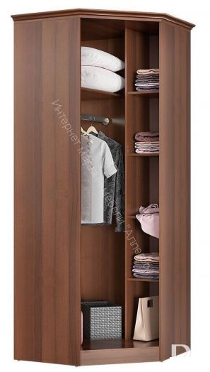 Шкаф угловой с зеркалом ЯН-22 "Янна"