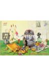 Альбом для рисования 40 листов "Henry cats & friendsе" Кот Симба (АС2Л40906)