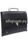 Портфель комбинированный с металлической застежкой (350692) (SM015-S B)