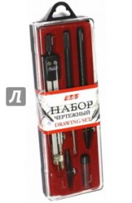 Набор чертежный (6 предметов в пластиковом пенале) (DCg_06001)