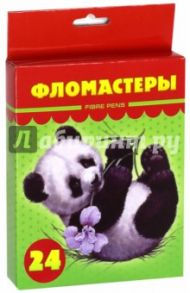 Фломастеры "Милые пушистики" (24 цветов) (BFk_24230)