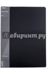 Папка с вкладышами, пластиковая, 10 вкладышей STANDARDLlINE DISPLAY BOOK, черная (10AV4_00101)