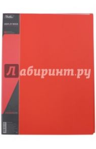 Папка с вкладышами, пластиковая, 10 вкладышей STANDARDLlINE DISPLAY BOOK, красная (10AV4_00115)