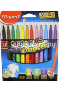 Фломастеры COLOR'PEPS, 12 цветов (845020)