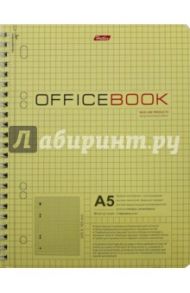 Тетрадь общая "Office Book" (80 листов, А5, клетка, гребень) (80Т5влB5гр_06602)