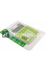 Калькулятор настольный Casio зеленый, 12-разрядный (MS-20NC-GN-S-EC)
