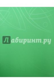 Папка с металлическим зажимом "Galaxy" (A4, салатовая) (GA07CLETT)