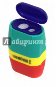 Резинка с двойной точилкой  "Compact MIX" (MI-4710236)