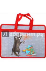Папка для тетрадей, А4, молния "ЕНОТ" (43598)