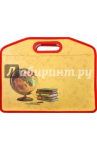 Папка для тетрадей, А4, молния "ГЛОБУС" (43591)