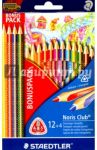 Набор карандаши, 12+4 цветов Noris Club (127NC12P1)