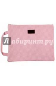 Папка для тетрадей, 33*24, кожзам, с ручкой "ГОРОШЕК" (44149)