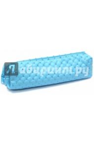 Пенал школьный "Голубой" (кожзаменитель) (44097)